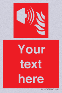 Custom Fire: Fire alarm sounder